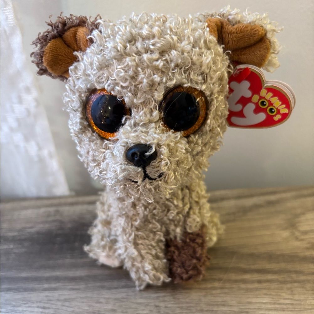 Ty Beanie Boo's Rootbeer plush dog 6 inch